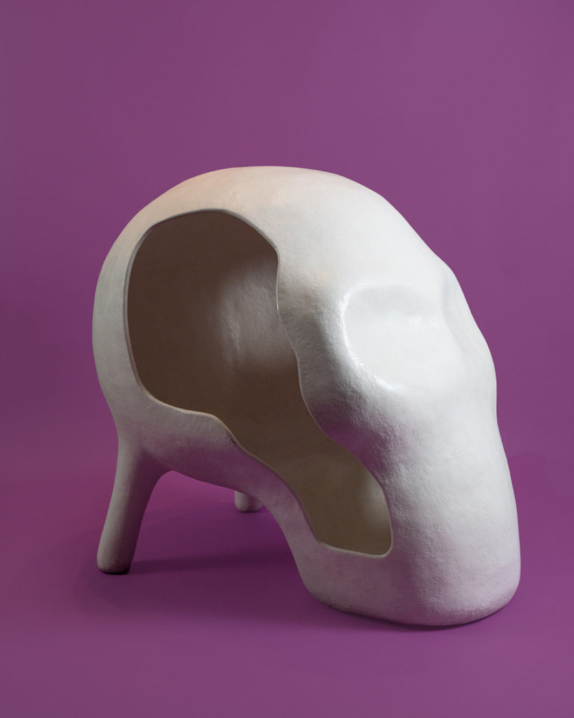 Skull by Atelier van Lieshout at art'otel Amsterdam